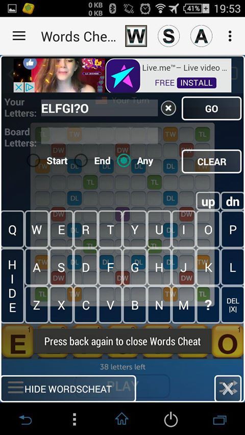 Word Chums Cheat Words Cheat