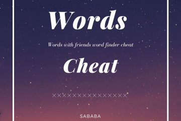 Words with Friends word finder cheat